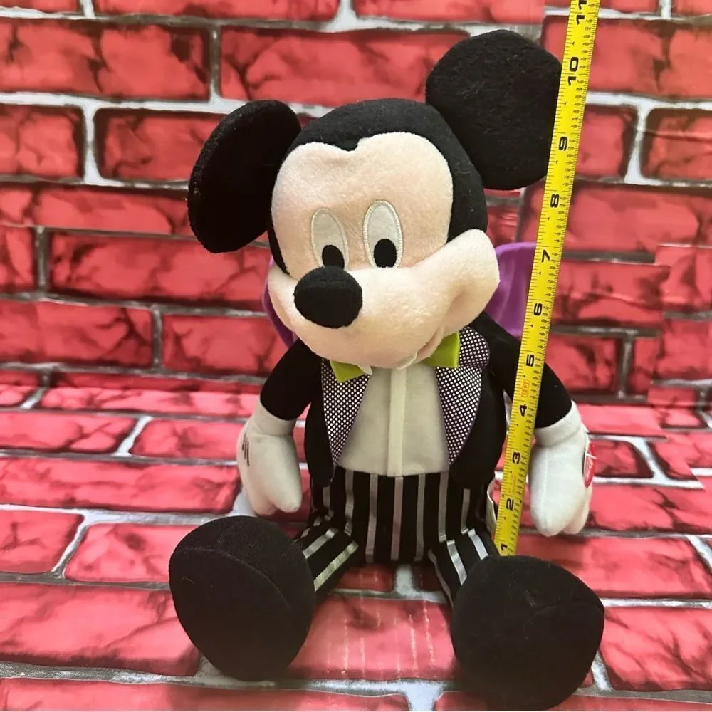 Disney Mickey Mouse animated Dracula Bat Halloween Toy